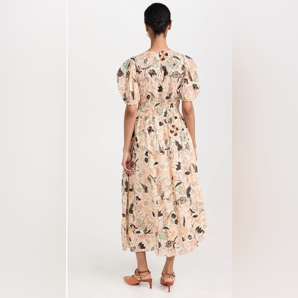 🌼Host Pick🌼 Ulla Johnson Eden Dress in Pearl Flora maxi dress - Picture 7 of 10